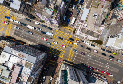 Tsim Sha Tsui aerial view