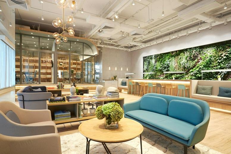 Spacious communal lounge at 1-29 Tang Lung Street, 15/F Soundwill Plaza II – Midtown.