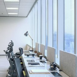 Interior of Langham Place Office Tower, 8 Argyle Street, Level 48