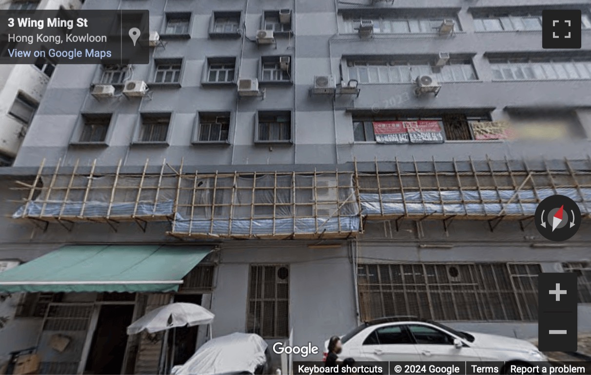 Street View image of Liberal Factory Building, 3 Wing Ming Street, Floor 13, Hong Kong