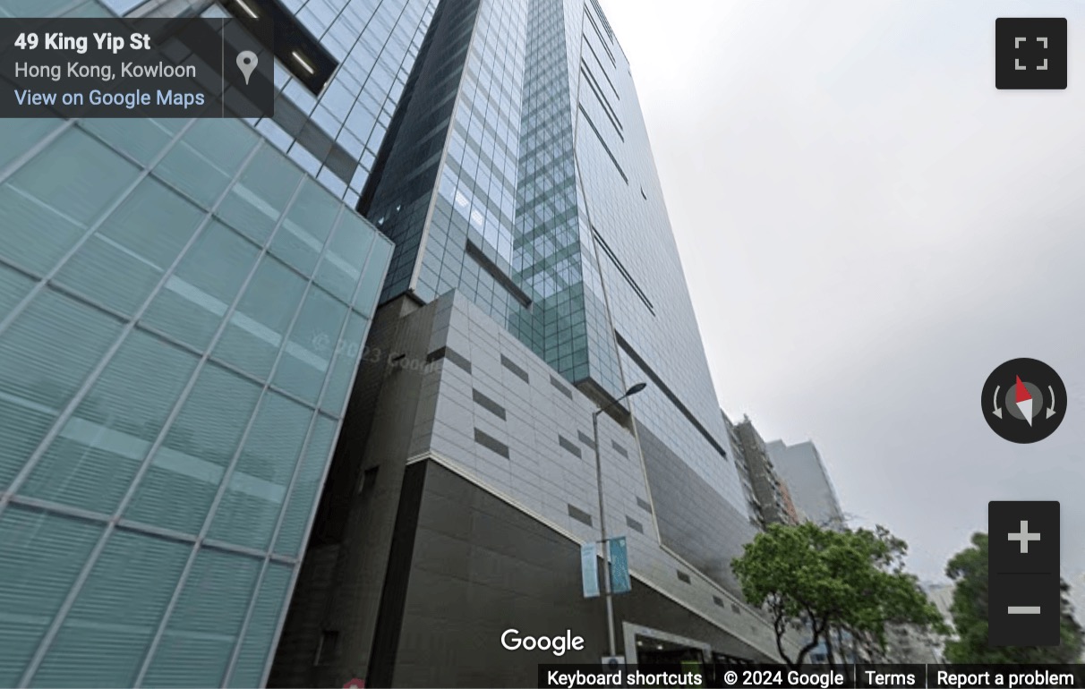 Street View image of King Palace Plaza, 55 King Yip Street, 7K, Hong Kong