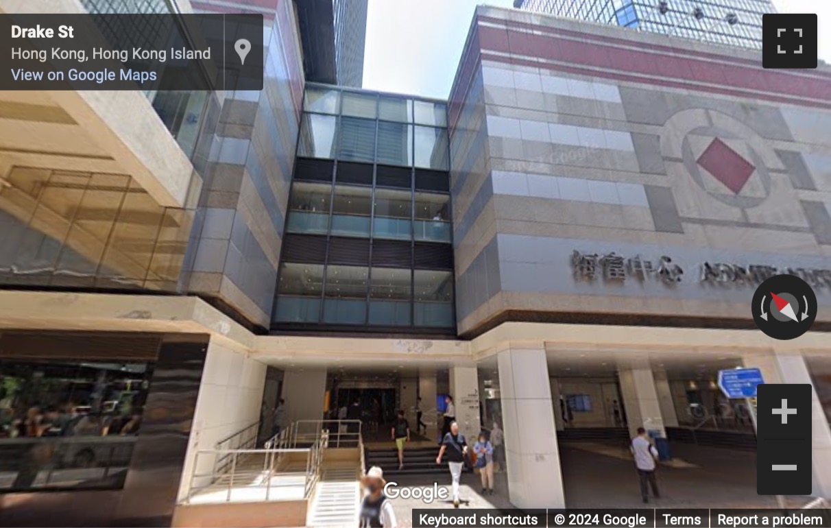 Street View image of Admiralty Centre Tower 1, 18 Harcourt Road, 2802, Hong Kong