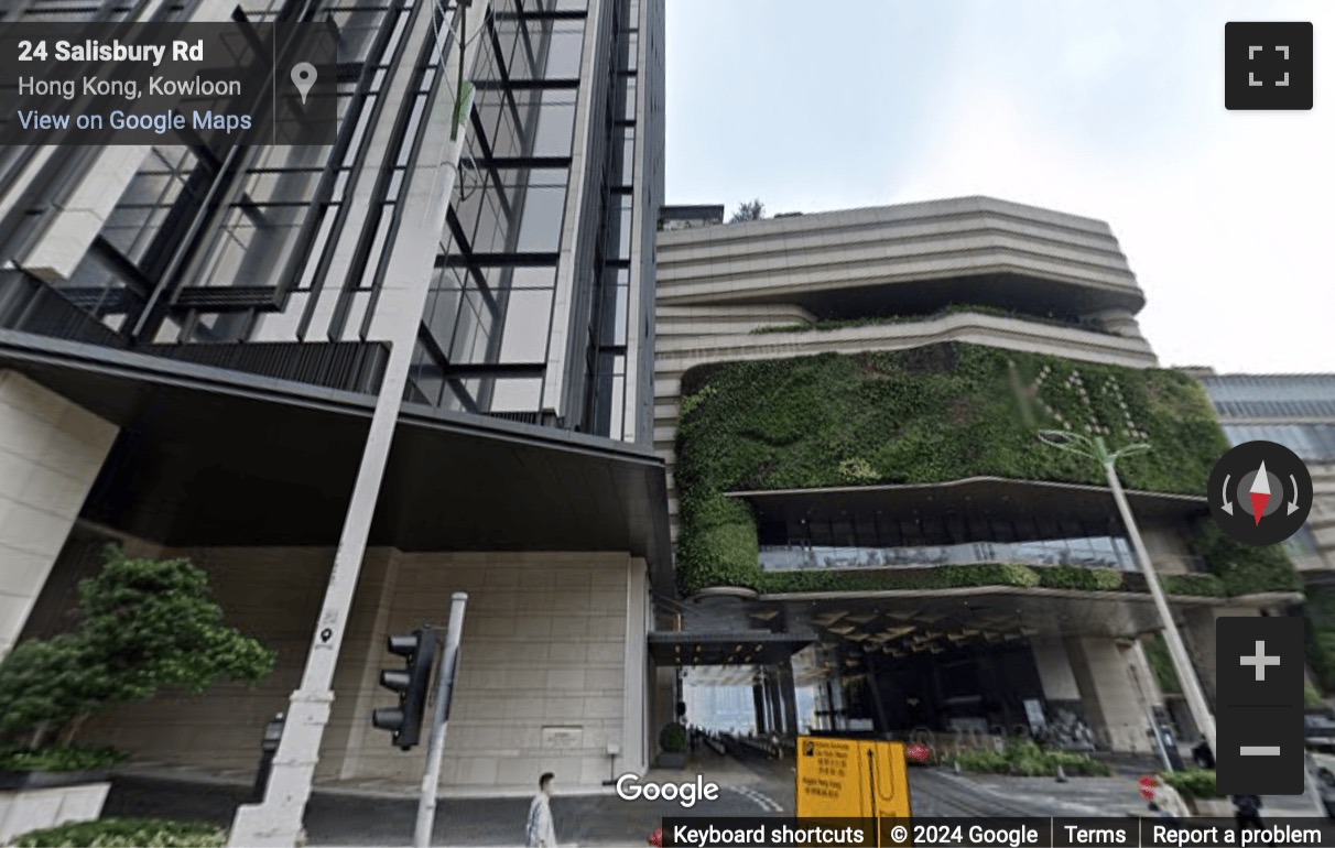 Street View image of K11 Atelier, 18 Salisbury Road, Level 7, Tsim Sha Tsui, Hong Kong